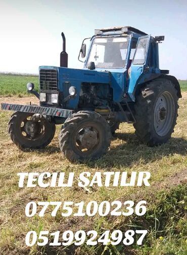 ot bicen traktorlar: Трактор Belarus (MTZ) 82.1, 1987 г., Б/у