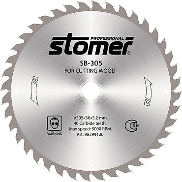 Stomer Professional SB-305 dairəvi mişar diski – ağac kəsimi üçün