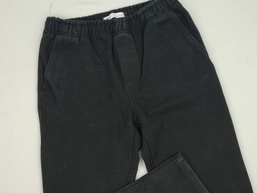 legginsy z suwakiem: Spodnie materiałowe damskie, Zara, rozmiar M