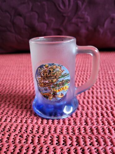 Čaše: Casice vintaz za zestoko pice. Casice bez ostecenja. mlecna — 8