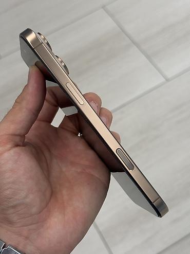 iphone mini: IPhone 16 Pro Max, Б/у, 256 ГБ, Desert Titanium, 92 % — 5