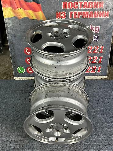mekab: Литые Диски R 16 Mercedes-Benz, Комплект, отверстий - 5, Б/у — 3