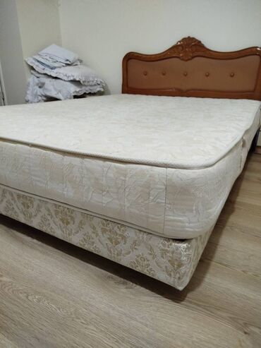 İşlənmiş, İkinəfərlik çarpayı, Bazasız, Matras ilə, Siyirməsiz