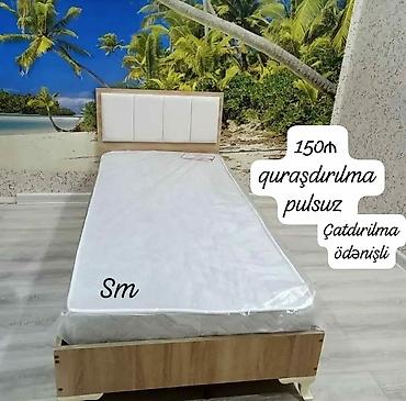 Çarpayılar: Yeni, Təknəfərlik çarpayı, Bazasız, Matras ilə, Siyirməsiz — 21