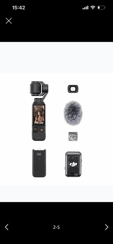 səyahət çantası: DJI Osmo Pocket 3 Creator Combo – kompakt 3 oxlu stabilizatorlu cib — 2