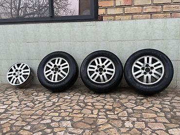 ninja h2: Литые Диски R 15 Honda, Комплект, отверстий - 5, Б/у — 1