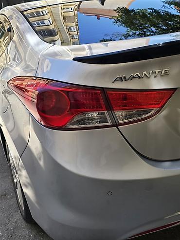 avtomobil aksesuarları: Hyundai Avante (Elantra) sedan – arxa hissə üçün aerodinamik spoyler — 2