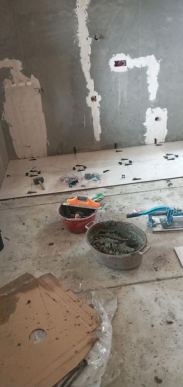 Tikinti işləri: Xidmət: Həyətyanı sahələrdə tam təmir və döşəmə işləri Təklif — 91