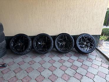 диск р20: BMW / R20 9.5 10.5 разноширокие с полулисками TOYO 285 / 35 R20" — 1