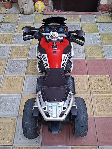 uşaq maşnı: Uşaq üçün elektrikli üçtəkərli motosiklet (adventure tərzi) - Korpus — 4