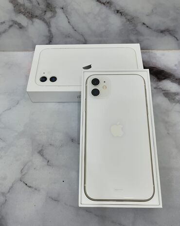 iphone 8 irsad electronics: IPhone 11, 128 GB, Ağ, Zəmanət, Kredit, Barmaq izi