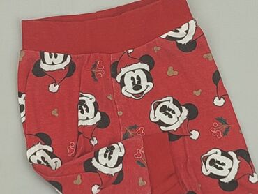 legginsy z siatka po boku: Baby material trousers, 0-3 months, 56-62 cm, Disney, condition - Very good