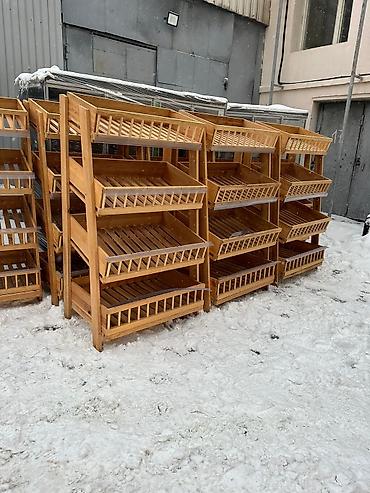 Витрины: Витрины, стеллажи, полки торговые металлические б/у, полка магазинная — 26