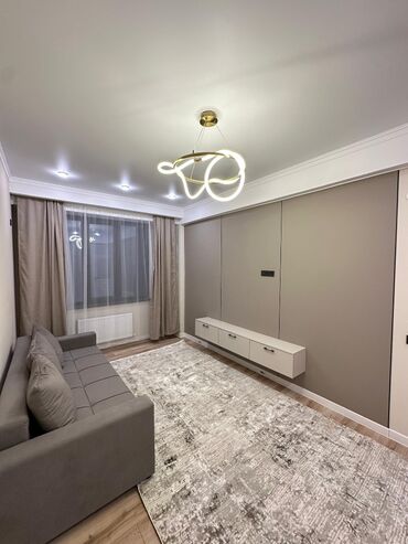 сдаю кызыл аскер: 1 комната, 41 м², Элитка, 11 этаж