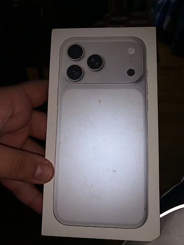 telefon iphone 10: IPhone 17 Pro Max, Gümüşü — 1