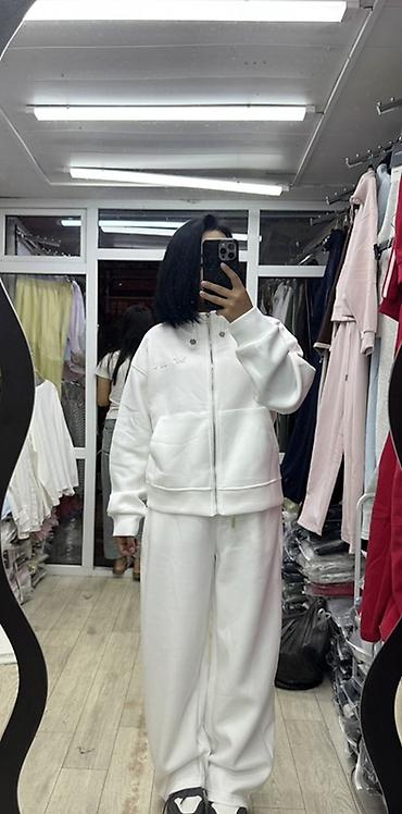nike tech flecce: ОПТОМ И В РОЗНИЦУ !!! Женские спортивные костюмы оверсайз -ЛЮКС — 5