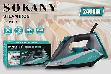 Buxarlı ütülər: Məhsul: Ütü Sokany SK-11032 Brend: Sokany Kateqoriya: Ütülər və buxar — 2