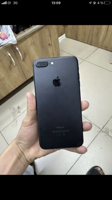 за сколько можно продать айфон 7: IPhone 7 Plus, Колдонулган, 32 ГБ, Jet Black, Каптама, 100 %