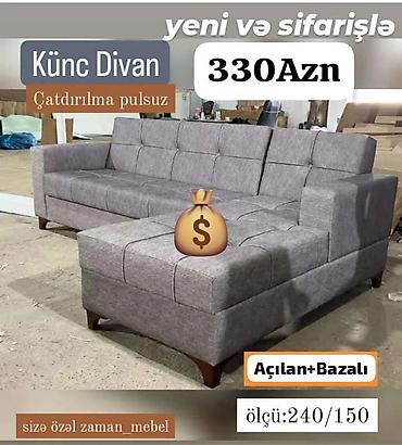 tek divanlar: Künc divan, Yeni — 1