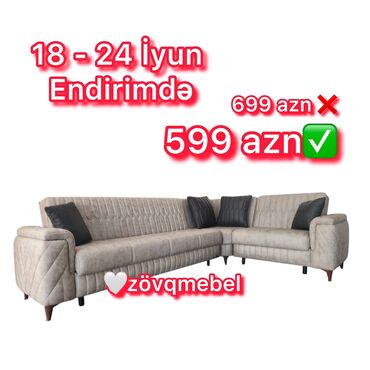 диван французская раскладушка с ортопедическим матрасом: Künc divan, Yeni, Açılan, Bazalı, Nabuk, Şəhərdaxili pulsuz çatdırılma