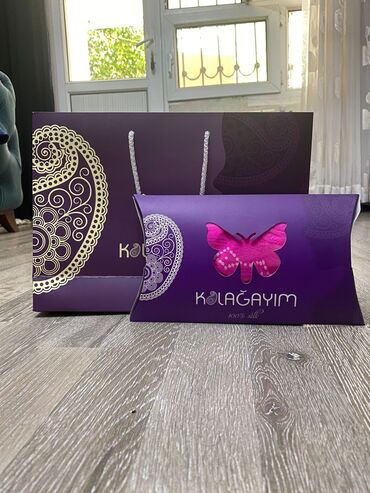 Digər aksesuarlar: Yeni 100% ipəkdən Şəki kəlağayısı İşlənməyib yenidirBöyükdürQiyməti 60