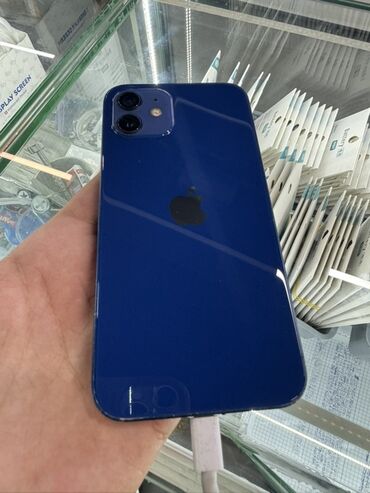 Apple iPhone: IPhone 12, Синий, Кабель — 2