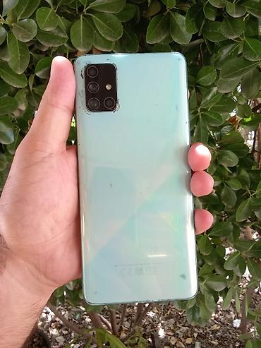 nərd oyunu yuklə: Samsung Galaxy A71, 128 GB, rəng - Göy, Barmaq izi, Face ID — 3