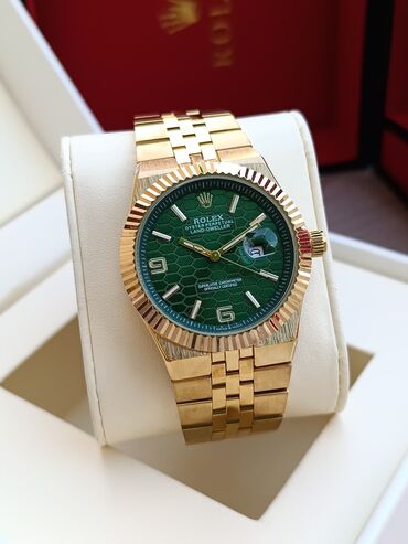 Qol saatları: Yeni, Qol saatı, Rolex, rəng - Qızılı — 11