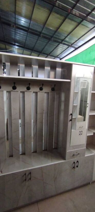 Гарнитуры для прихожей: Гарнитур для прихожей, Новый, Шкаф, Вешалка, Трюмо, ДСП, Бесплатная доставка, цвет - Белый — 4