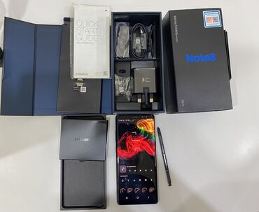 samsung galaxy note 7 qiymeti: Samsung Galaxy Note 8, 64 GB, rəng - Qara, Sənədlərlə