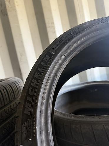 infinity fx35: Шины 225 / 40 / R 18, Лето, Б/у, Пара, Легковые, Германия, Michelin — 3