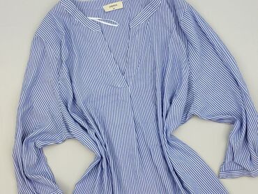 Blouses: Papaya, Women's blouse, size 4XL