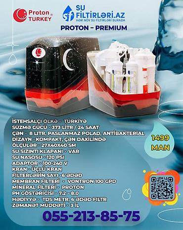 ortimax su filteri: Məişət su filtrləri. Türkiyənin Praton markası. Çatdırılma və — 6