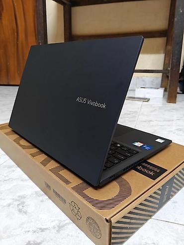 💻 laptop: ASUS VivoBook noutbuk - Model: ASUS VivoBook seriyası (şık mat qara — 1