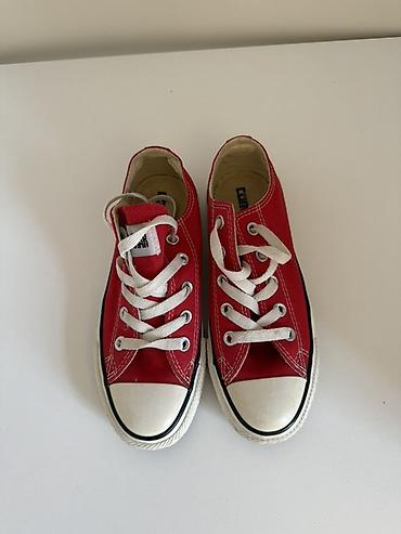 rezin bot: Məhsul: Converse klassik krossovkalar (low-top) - Rəng: qırmızı - — 1