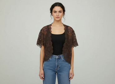 sukienka na wesele w stylu boho: Monsoon, Накидка жіноча, розмір L