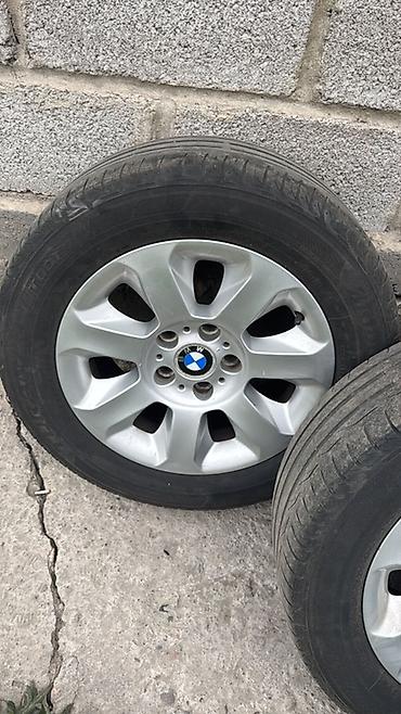 Комплект колес BMW. - Литые диски BMW, серебристые, 10-спицевые (5 at lalafo.kg Комплект колес BMW. - Литые диски BMW, серебристые, 10-спицевые (5