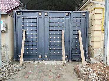 Откатные ворота: Стальные, Автоматические, Консольная конструкция, Для частного дома, С калиткой, Оптом, Новый, Бесплатная установка — 27