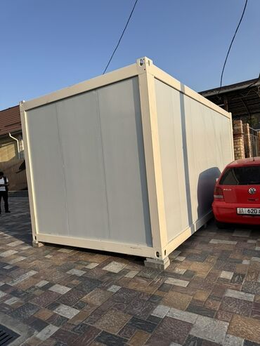 Контейнеры: Бытовой модуль/контейнерное здание (вагончик) - Размер приблизительно — 16
