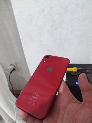 apple iphone se: IPhone Xr, Б/у, 64 ГБ, Красный, Зарядное устройство, Чехол, 100 %