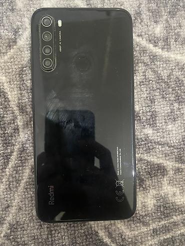 Уюлдук телефондор жана аксессуарлар: Redmi, Redmi Note 8, Колдонулган, 64 ГБ, түсү - Кара, 1 SIM, 2 SIM — 3