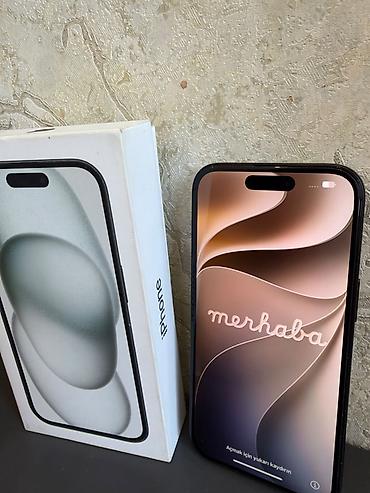 Mobil telefonlar: IPhone 15, 128 GB, Qara, Face ID — 2