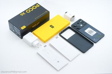 телефоны poco m5: Poco X6, Колдонулган, 256 ГБ, түсү - Кара, 2 SIM