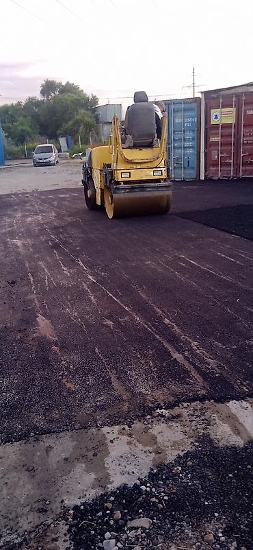 ness construction: Укладка Асфальта _Ложем Стелим Асфальт основанием и без основания — 6