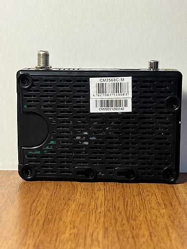 tuner satisi: Ailə TV aparatı, tam işlək vəziyyətdə, pultu, kabelləri də üzərində — 5
