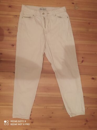 2 otaq satıram: Women's Pant 9Fashion Woman, S (EU 36), rəng - Ağ