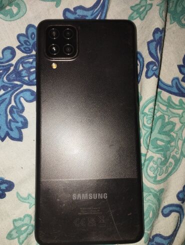 farmerice i: Samsung Galaxy A12, 128 GB, color - Black, Broken phone, Fingerprint