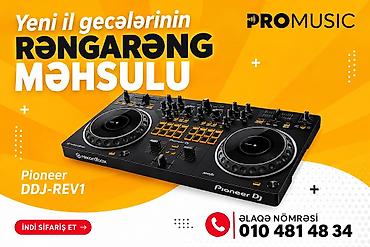 dynacord powermate 1000: Pioneer DDJ-REV1 DJ kontroleri 1 həftə işdenlib - İki kanallı, scratch — 1