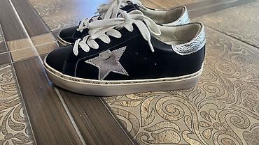 брюки лосины с: Кеды Golden Goose Hi Star, размер 37 НОВЫЕ!!!НИ РАЗУ НЕ НОСИЛА !! - — 4
