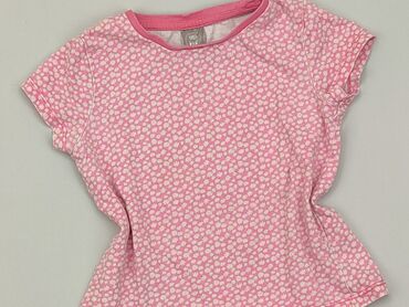 rozowa koszulka: T-shirt, Little kids, 3-4 years, 98-104 cm, condition - Satisfying